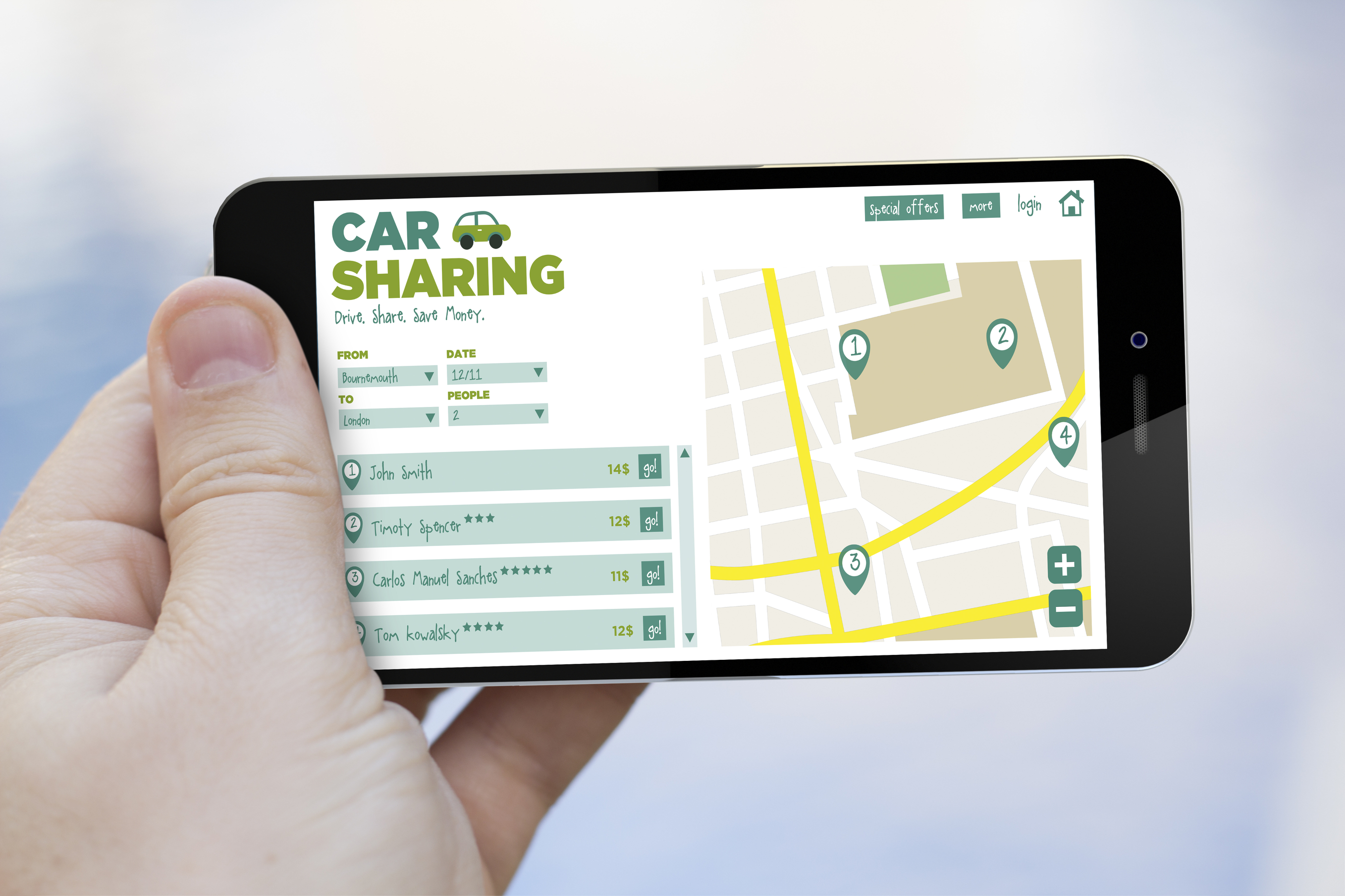 Car Sharing how it works