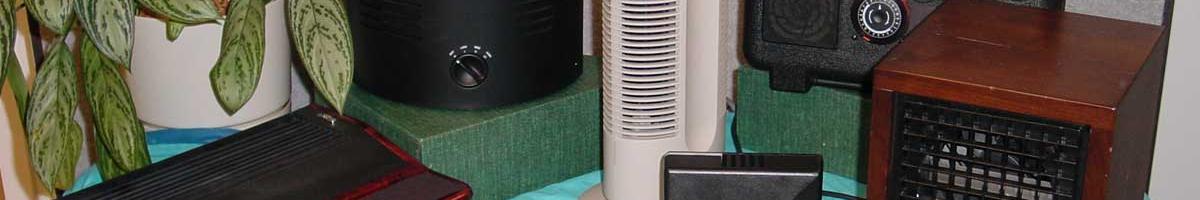 various indoor air cleaners