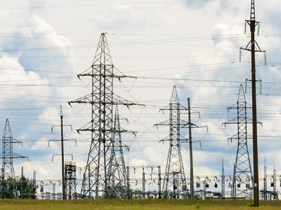Photo of hight tension power lines